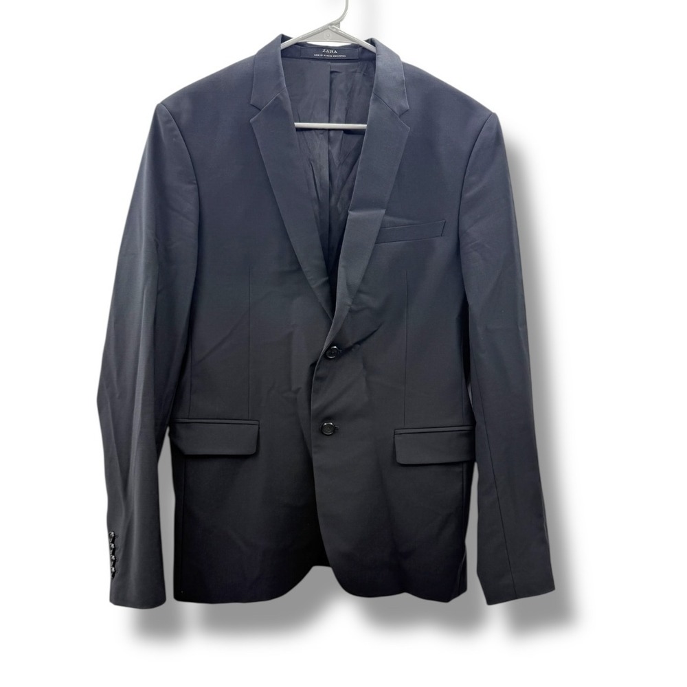 Zara Black Blazer Men's Size 38 Formal Workwear‎ Suit Jacket